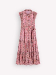 Boden Brown High Neck Sleeveless Dress - Image 1 of 1