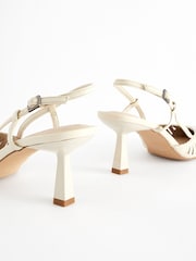 Bone Forever Comfort® Point Toe Slingback Heels - Image 5 of 5