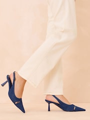 modra - Čevlji z visoko peto in izrezi Forever Comfort® - Slika 2 iz 9