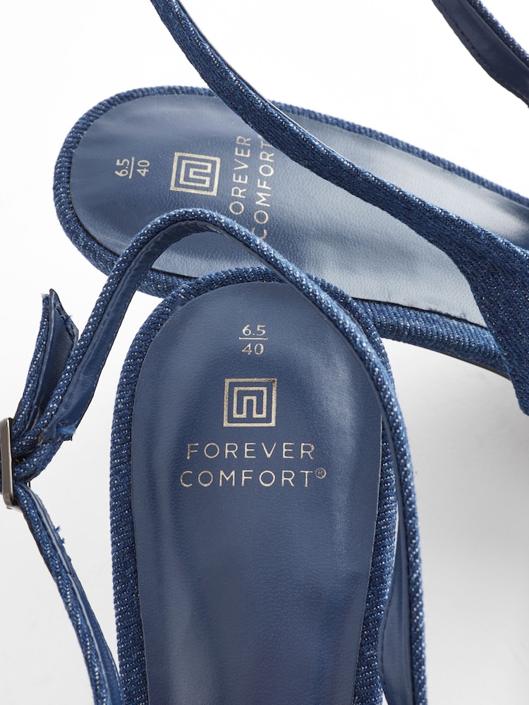 modra - Čevlji z visoko peto in izrezi Forever Comfort® - Slika 9 iz 9