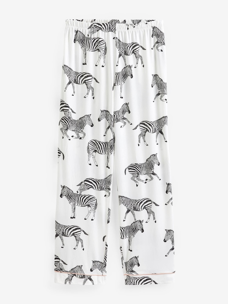 Chelsea Peers Bedrucktes Pyjama-Set mit Knopfleiste - Bild 8 von 8 Chelsea Peers Bedrucktes Pyjama-Set mit Knopfleiste - Bild 8 von 8