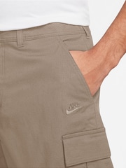 Nike Khaki Club Woven Cargo Shorts - Image 4 of 8