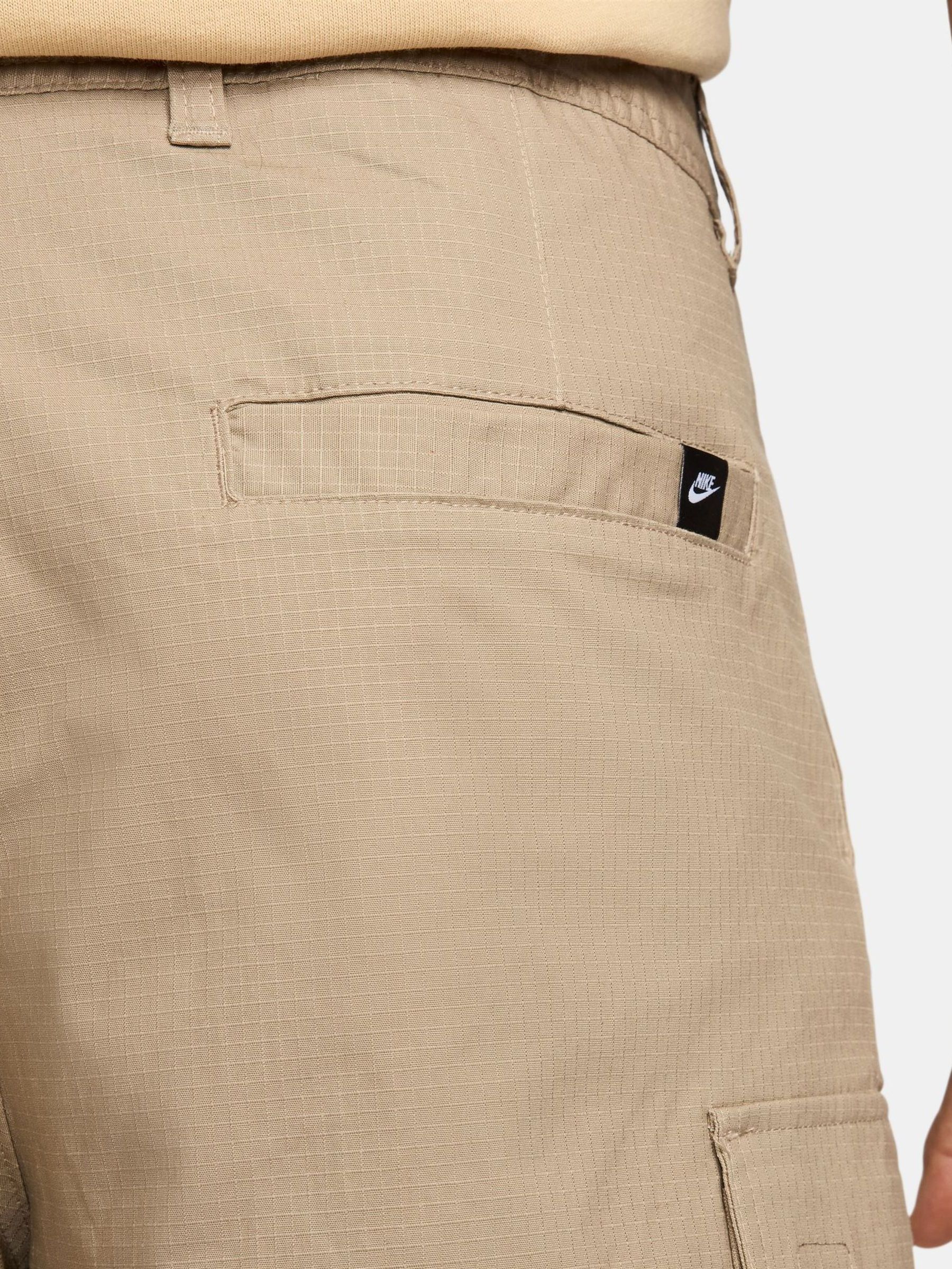 Nike Khaki Club Woven Cargo Shorts - Image 7 of 8