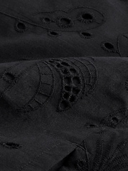 Black Broderie Skort - Image 7 of 7