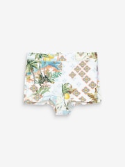 Lemon Scenic Print Shorts Bikini Bottoms - Image 5 of 6