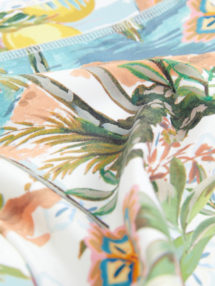 Lemon Scenic Print Shorts Bikini Bottoms - Image 6 of 6