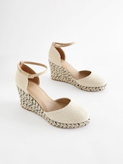 Camel Forever Comfort® Closed Toe High Wedges - Image 3 of 9