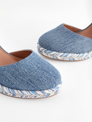 Blue Forever Comfort® Closed Toe High Wedges - Image 5 of 7