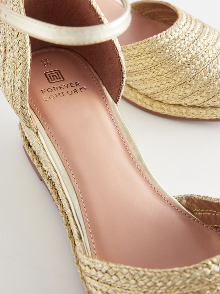 Gold Standard/Wide Fit Forever Comfort® Closed Toe Wedges - Image 5 of 5 Gold Standard/Wide Fit Forever Comfort® Closed Toe Wedges - Image 5 of 5