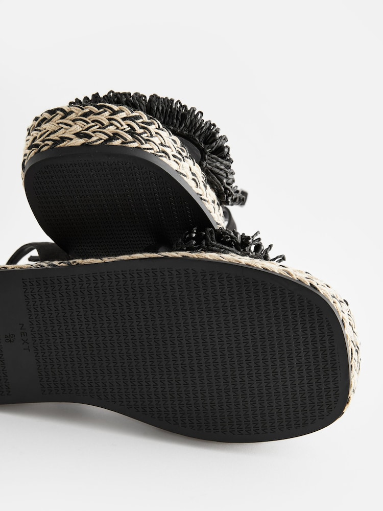 Schwarz - Forever Comfort® Espadrilles mit dicker Sohle - Bild 7 von 7 Schwarz - Forever Comfort® Espadrilles mit dicker Sohle - Bild 7 von 7