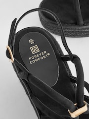 Black Forever Comfort® Hardware Detail Wedges - Image 6 of 6