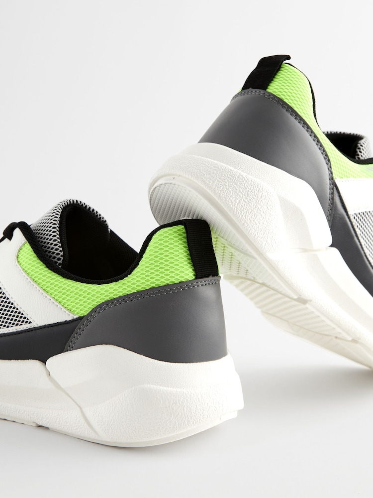 Black/White EDIT Mesh Trainers - Image 5 of 5 Black/White EDIT Mesh Trainers - Image 5 of 5