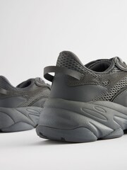 Grey EDIT Foam Runner Trainers - Image 5 of 6