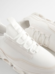 White EDIT Mesh Trainers - Image 5 of 6