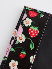 Cath Kidston Black Floral Print Passport Cover - Image 4 of 4
