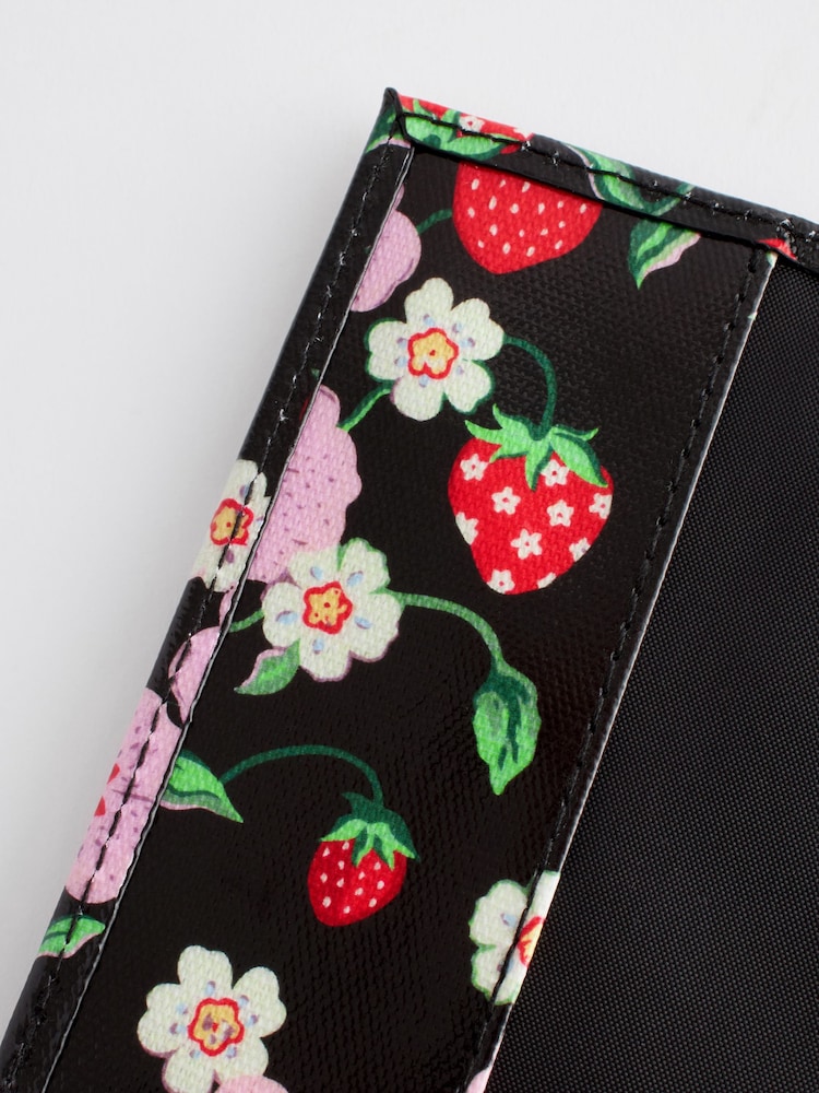 Cath Kidston Black Floral Print Passport Cover - Image 4 of 4