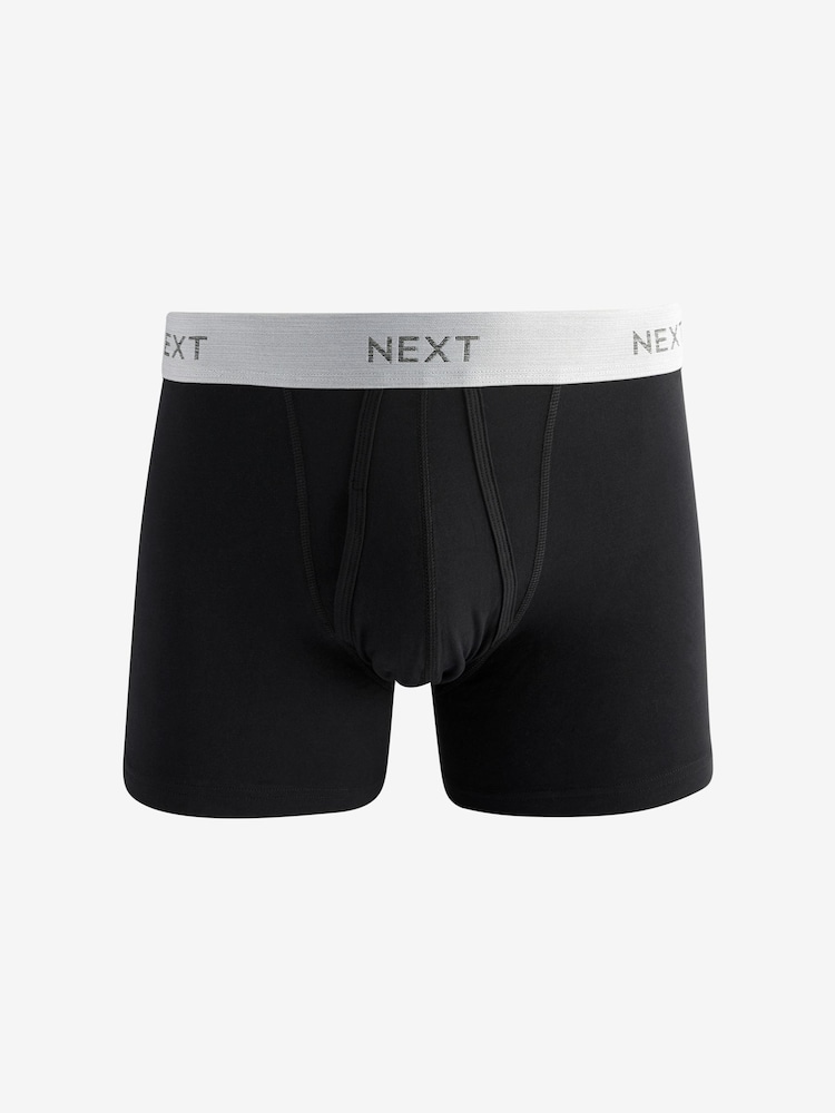 Svart Comfort Soft - 4 -paket - Signatur A-Front Boxers - Bild 2 av 7
