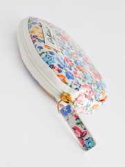 أزرق/أصفر زهور - محفظة مستديرة قطن 100% مزودة بجيب من Cath Kidston - صورة 4 من 4