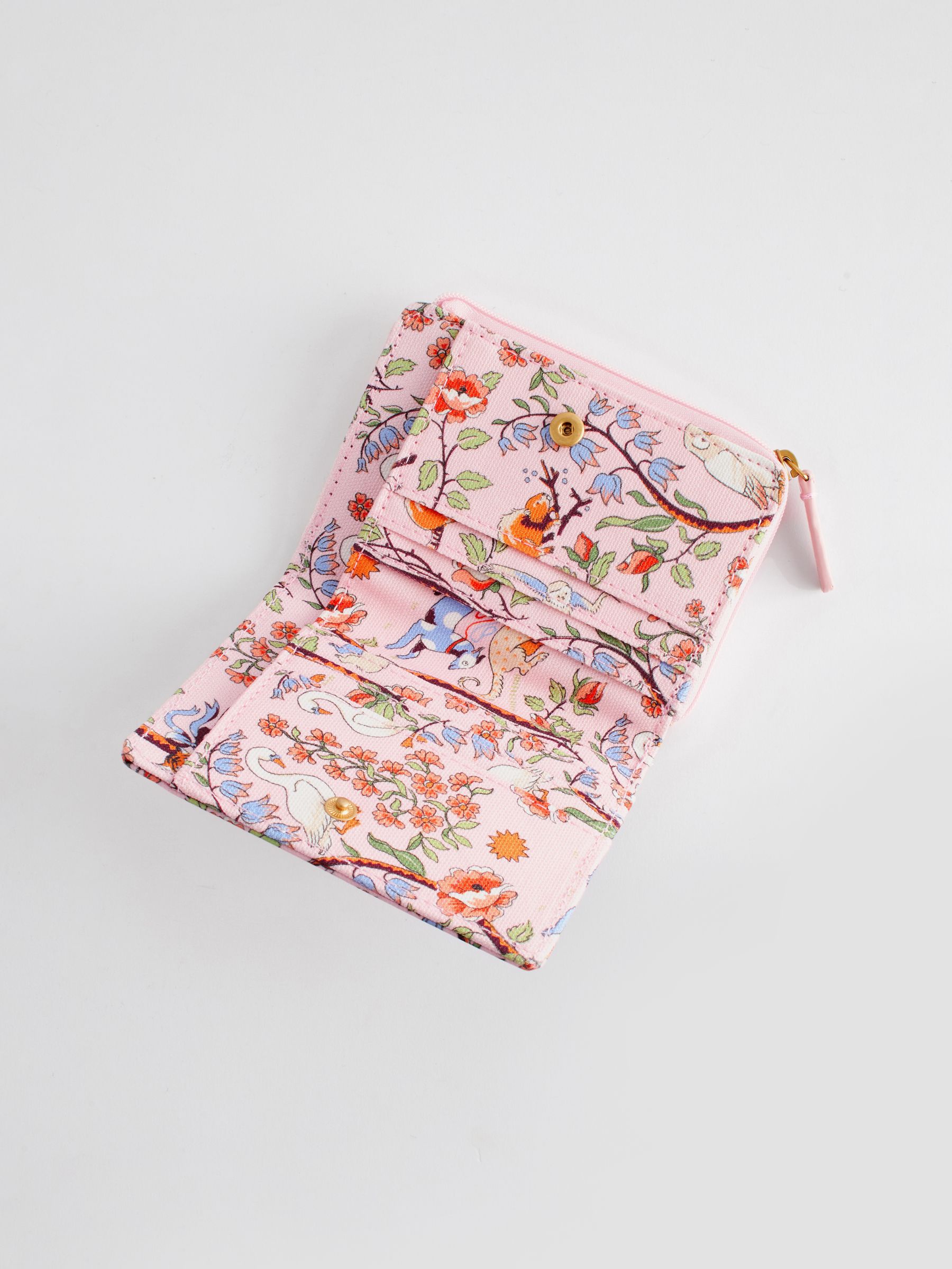 Buy Cath Kidston Pink Floral Slim Pocket Purse from Next Ireland