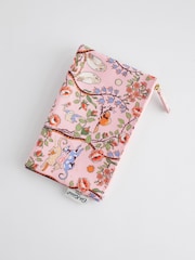 Cath Kidston Pink Floral Zipped Flat Purse - Image 2 of 3