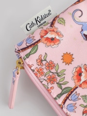 Cath Kidston Pink Floral Zipped Flat Purse - Image 3 of 3