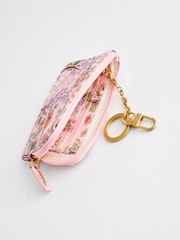 Cath Kidston Pink Animal and Floral Print Card and Coin Purse - Image 2 of 3
