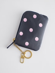 Cath Kidston Navy Spot Card and Coin Purse - Image 2 of 3