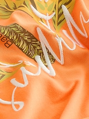 Bath & Body Works Orange Palm Print Oversized Nightie - Image 5 of 6