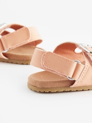 Tan Brown Corkbed Baby Sandals (0-24mths) - Image 4 of 6