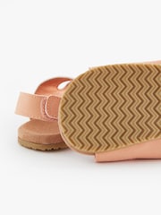 Tan Brown Corkbed Baby Sandals (0-24mths) - Image 5 of 6