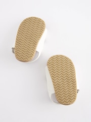 White Corkbed Baby Sandals (0-24mths) - Image 6 of 7