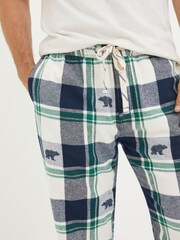 FatFace Red Bear Jacquard Pyjama Trousers - Image 3 of 3