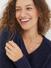FatFace Blue Iona Lambswool Jumper - Image 3 of 5