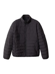 Mango Black Ultra Lightweight Water Repellent Quilted Jacket - Image 6 of 7