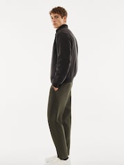 Mango Black Lightweight Water Repellent Bomber Jacket - Image 4 of 7