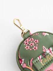 Cath Kidston Green Floral Round Coin Purse - Image 3 of 5