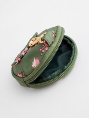 Cath Kidston Green Floral Round Coin Purse - Image 5 of 5