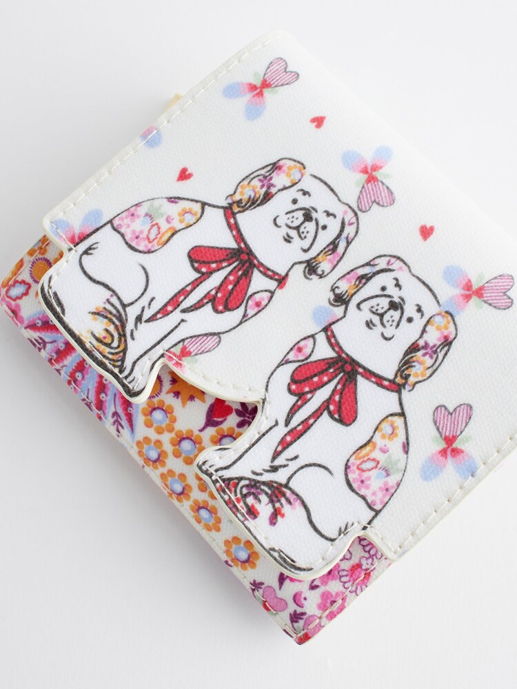 Cath Kidston Ecru Ditsy Floral Print Fold Over Wallet - Image 8 of 8