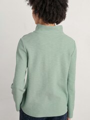 Seasalt Cornwall Green Last Boat Sweatshirt - Image 2 of 5