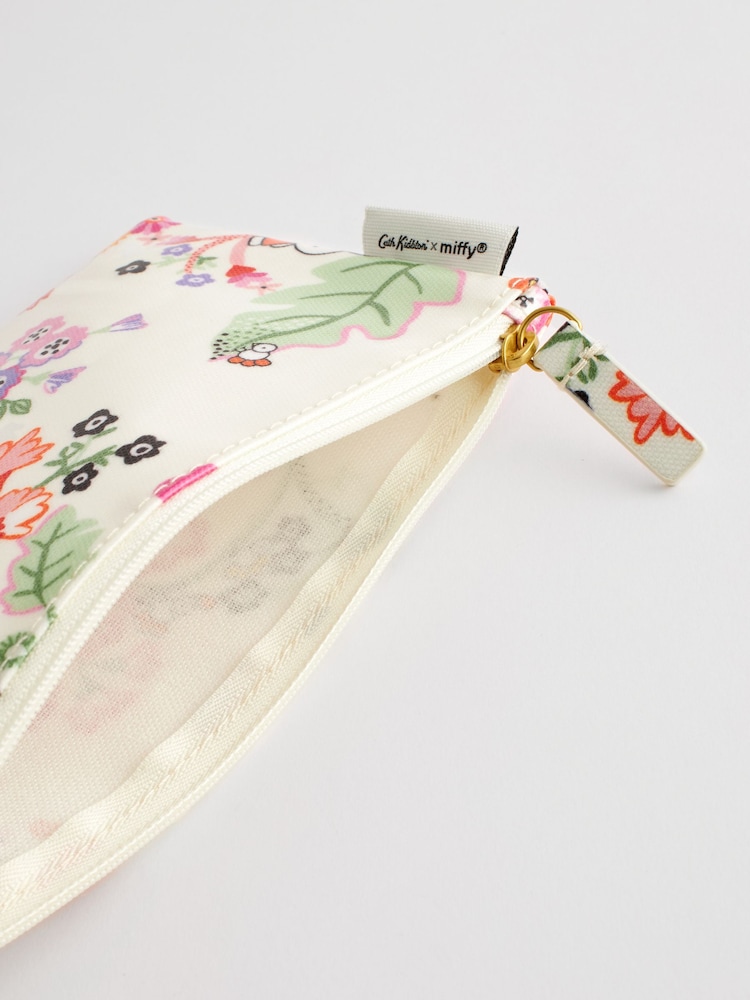 Cath Kidston Ecru Botanical 100% Cotton Miffy Zip-Up Purse - Image 6 of 6 Cath Kidston Ecru Botanical 100% Cotton Miffy Zip-Up Purse - Image 6 of 6