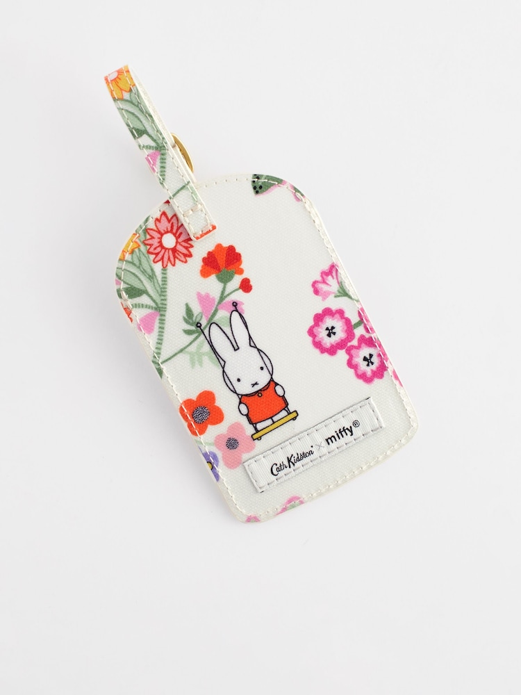 Cath Kidston Ecru Botanical Miffy Luggage Bag - Image 1 of 4
