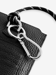 Black Leather Phone Pouch Bag - Image 3 of 3