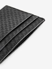 Black N Logo Embossed Card Holder - Image 2 of 4