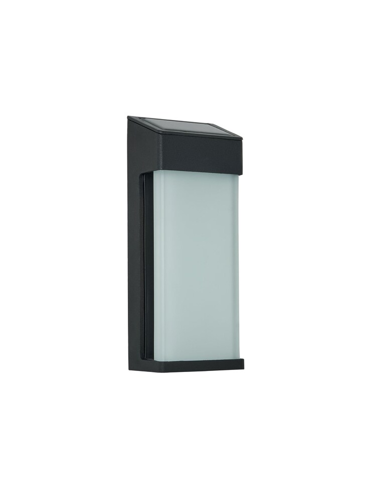 BHS Black Wistow Solar LED Wall Light 10Lm - Image 4 of 4