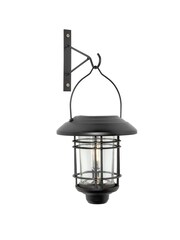 BHS Black Horden Solar LED Hanging Wall Lantern CCT 15Lm - Image 3 of 3