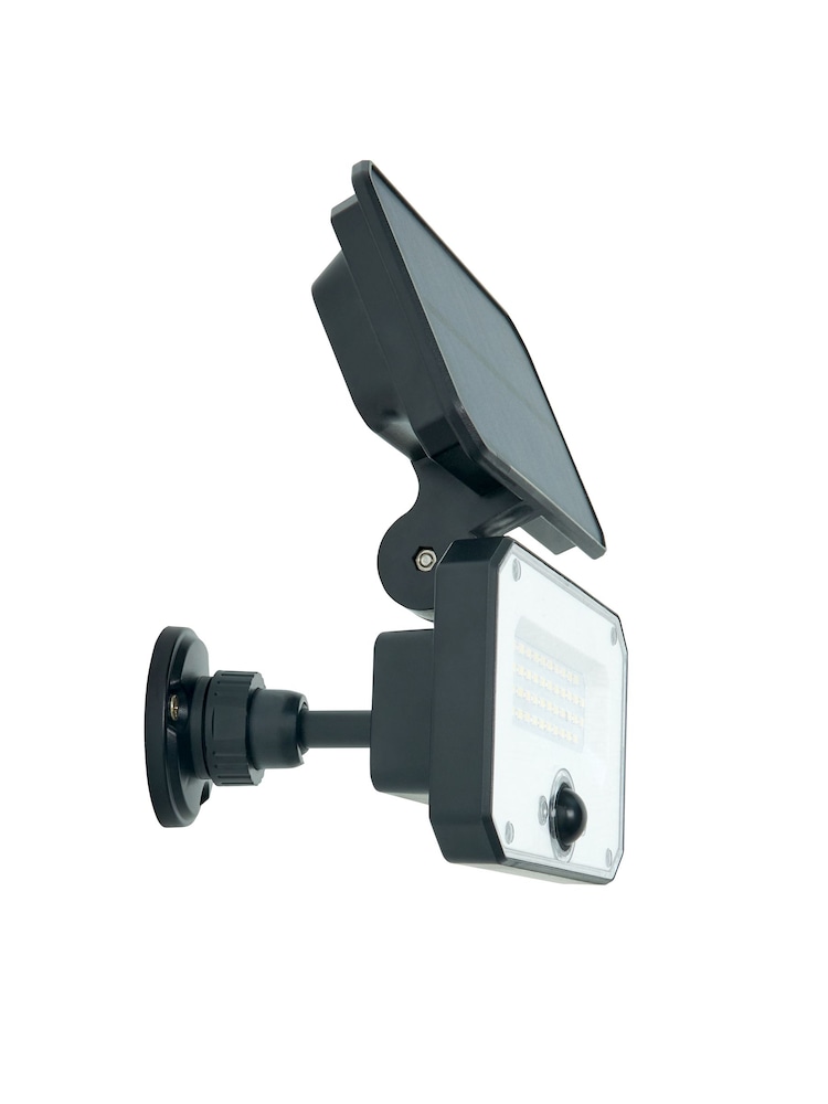 BHS Black Bradley Solar Outdoor Floodlight Spike & RC - Image 4 of 4