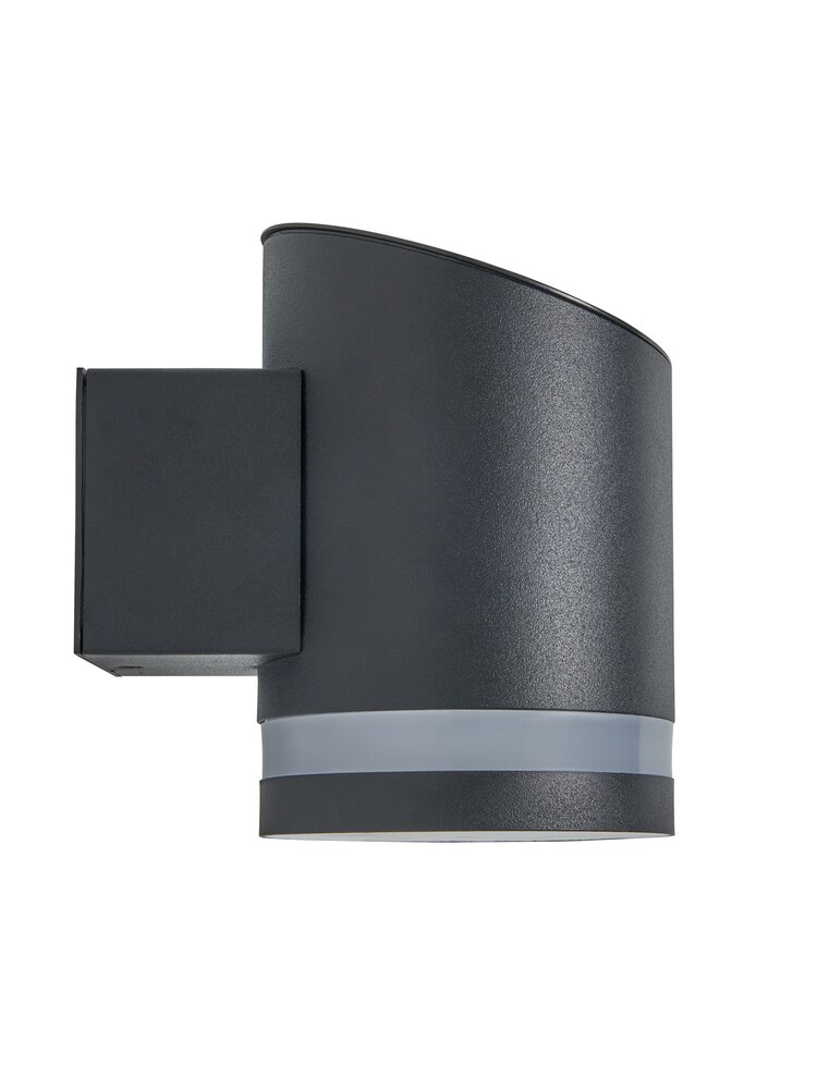 BHS Black Trimdon Solar LED Wall Light 100Lm - Image 3 of 3