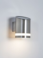 BHS Silver Trimdon Solar LED Wall Light 100Lm SST - Image 2 of 3