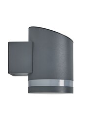 BHS Grey Trimdon Solar LED Wall Light 100Lm - Image 3 of 3