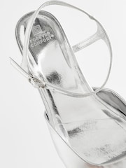 Silver Forever Comfort® Low Simple Sandals - Image 10 of 10